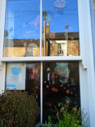 2024 Gwydir St Halloween window